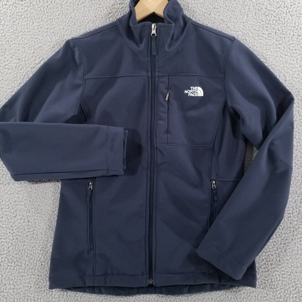 The North Face Jacket Womens Small Navy Apex Bionic EZ WindWall Softshell Fleece